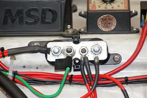 hot rod alternator junction box|Charging System Upgrade with a Tuff Stuff Alternator.